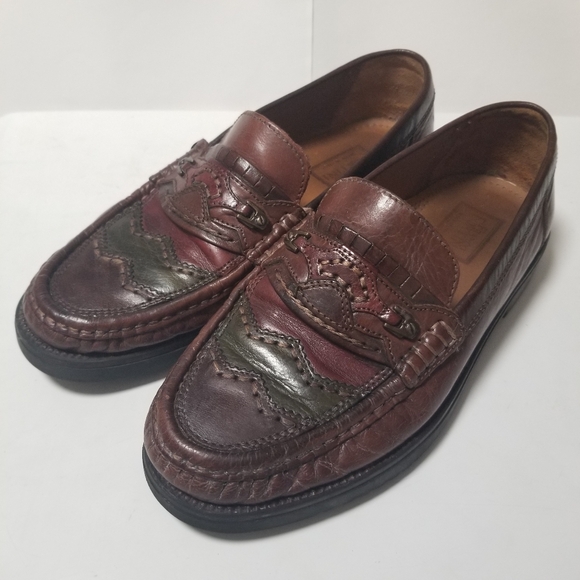 Franco Fortini Italian Loafers Size 40 - Picture 1 of 5